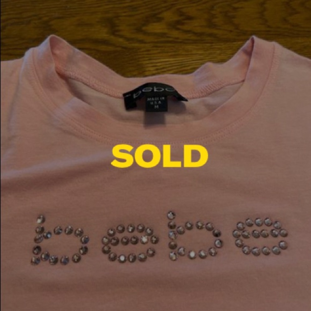 BEBE T-SHIRT (SOLD)!!!